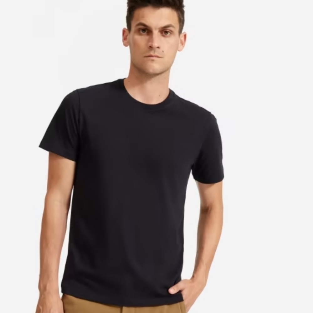 EVERLANE Organic Cotton Tee Black